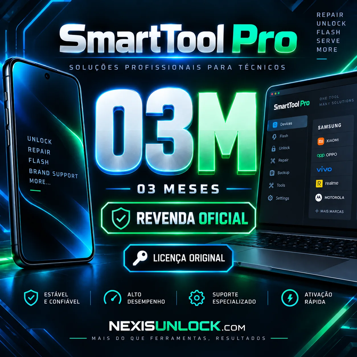 SmartTool - Ativação ( 03 Meses ) Revenda Oficial
