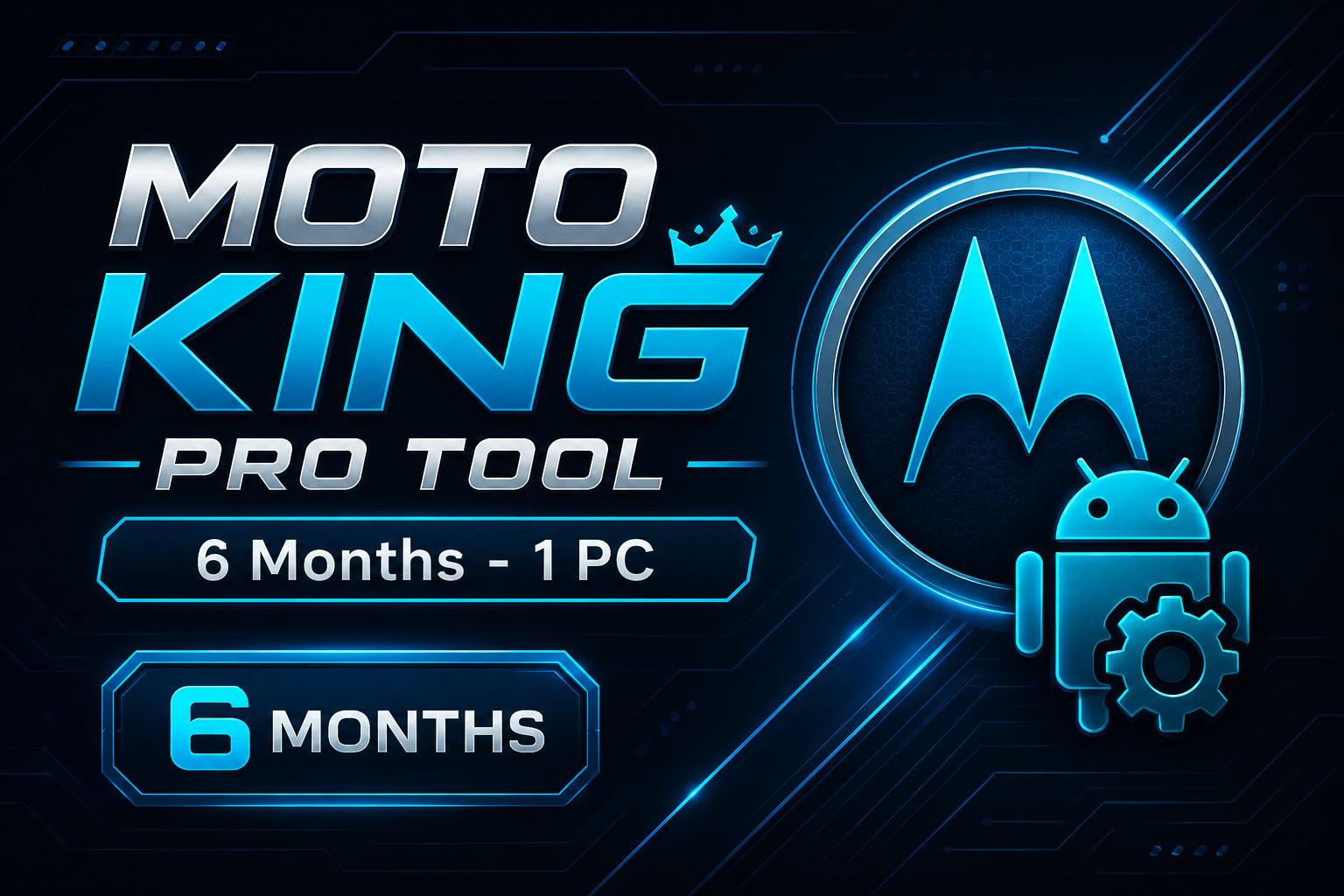 Moto King Pro Tool [ 6 Months - 1 PC]