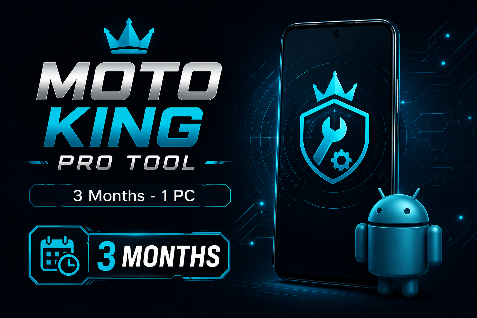 Moto King Pro Tool [ 3 Months - 1 PC]