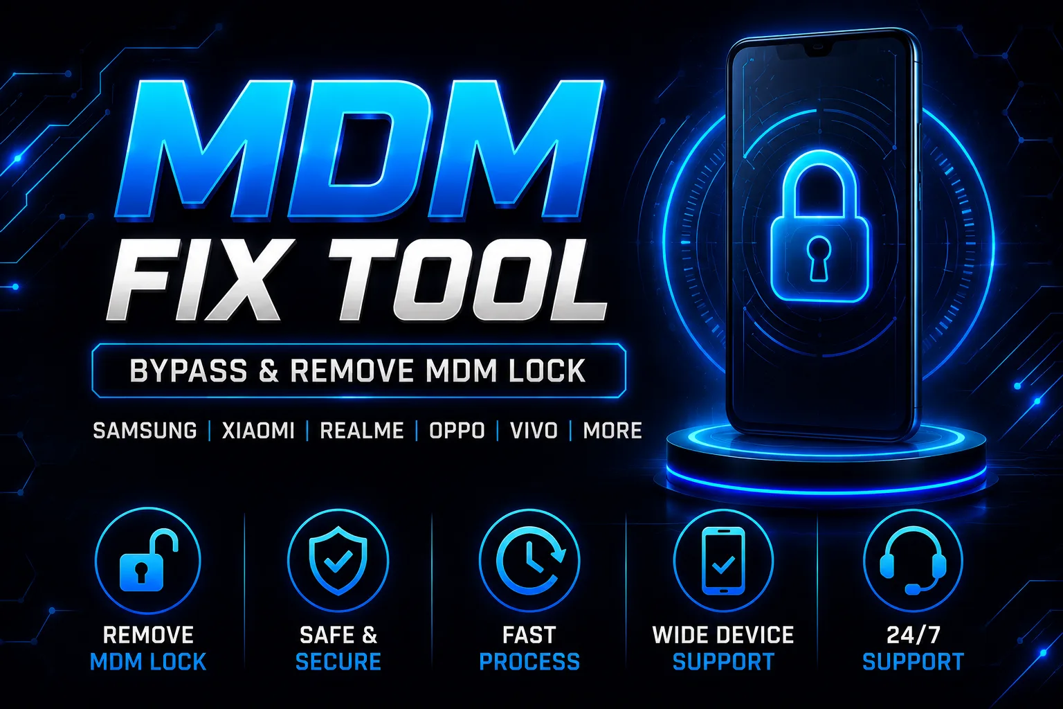 MDM FIX TOOL RENT [ 6 Hours ]