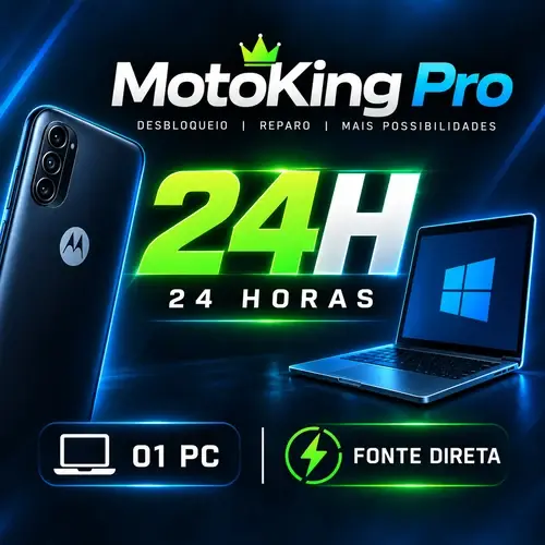 MotoKing Pro - Aluguel ( 24 Horas - 01 PC ) Fonte Direta