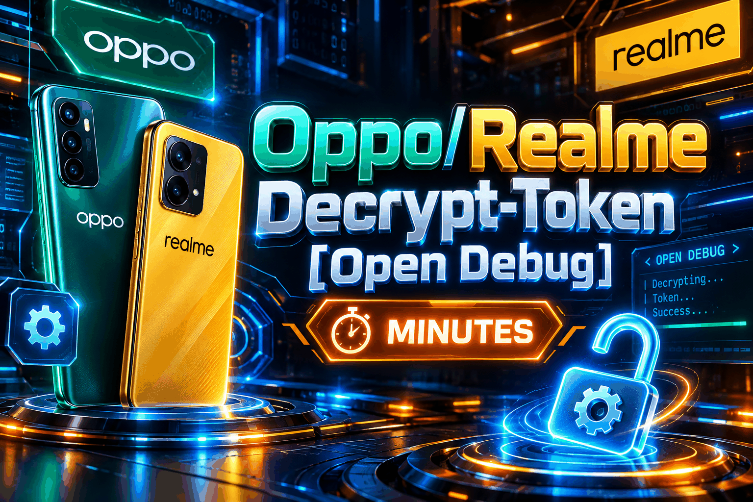Oppo/Realme Decrypt-Token [Open Debug]